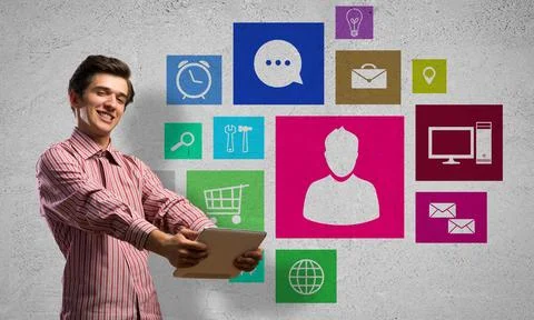 User interface Foto stock