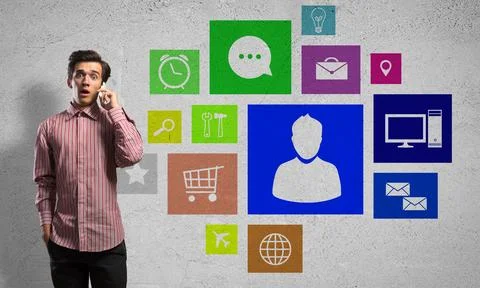 User interface Foto stock