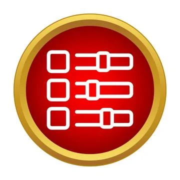 User interface settings with adjustable sliders and checkboxes 스톡 일러스트