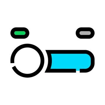 User interface toggle switch controlling system settings 스톡 일러스트