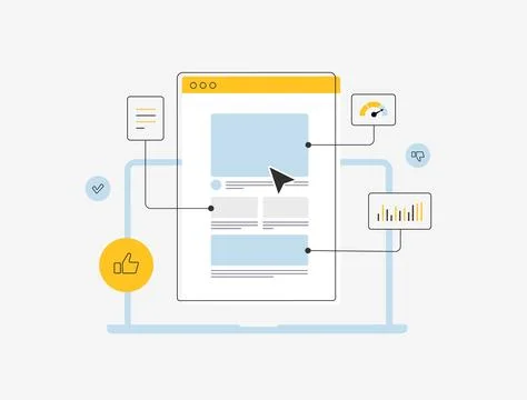 User Journey Mapping for Enhanced UX. Visualize user journey maps to identify 스톡 일러스트