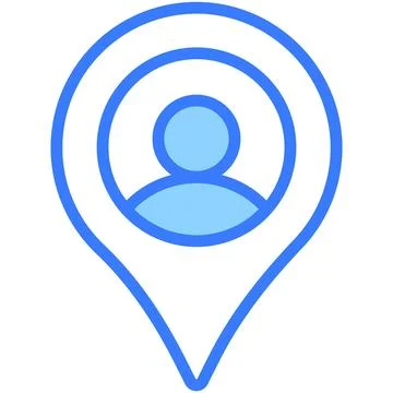 User location Icon. User interface Vector Illustration, As a Simple Vector .. イラスト素材
