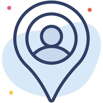 User location Icon. User interface Vector Illustration, As a Simple Vector .. Stock Illustration