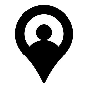 User location Icon. User interface Vector Illustration, As a Simple Vector .. Stock Illustration