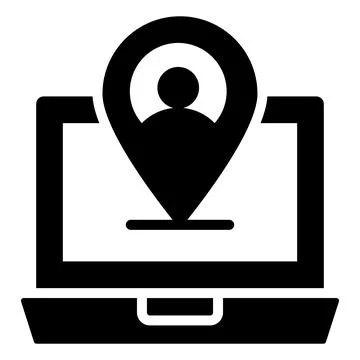 User location Icon. User interface Vector Illustration, As a Simple Vector .. Stock Illustration