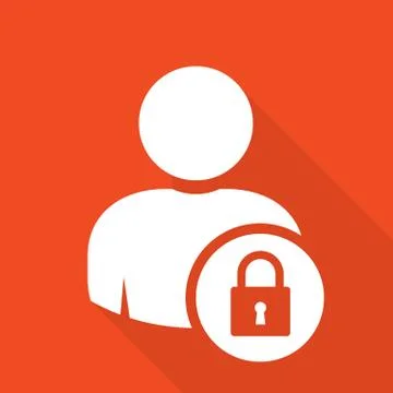 User log in icon - access and authentication Stock Illustration