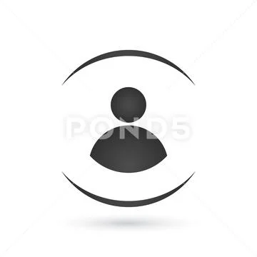 User login or authenticate icon, vector. Personal protection icon. Internet Stock Illustration