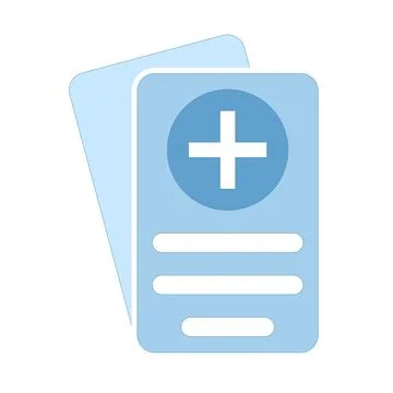 User management concept. two cards exchanged with user identity and plus sign. Illustration