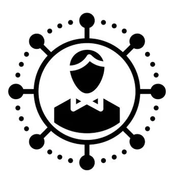 User Network Vector Stock Illustration