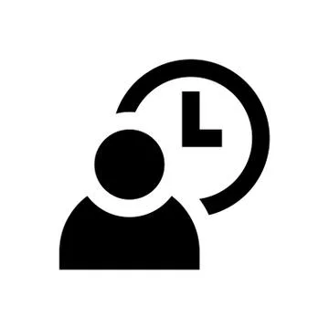 User pixel perfect icon Illustrazione stock