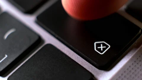 User presses backspace key to delete data on notebook Stock Footage 172457288
