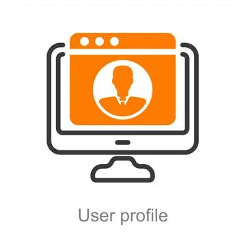 User profile Stock Illustration