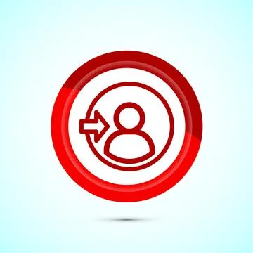 User profile login icon design illustration. Access authentication icon. Re.. Stock Illustration