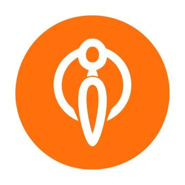User profile outlined icon in modern style Illustrazione stock