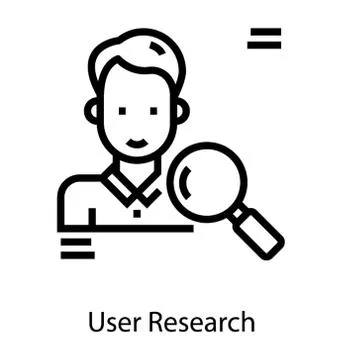 User Profile Search Stock Illustration