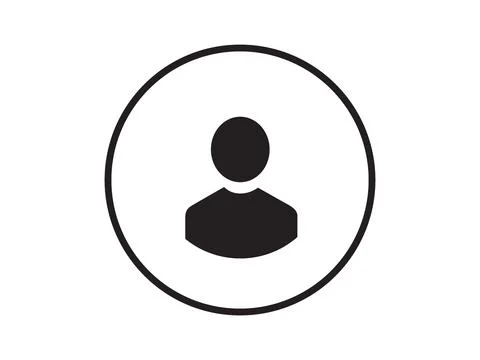 User profile for site, app Stock Illustration