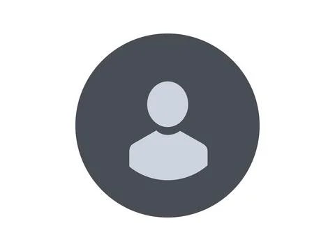 User profile for site, app. Stock Illustration