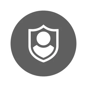 User Protection icon. Stock Illustration