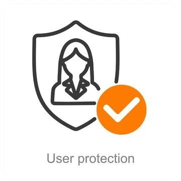 User protection Stock Illustration