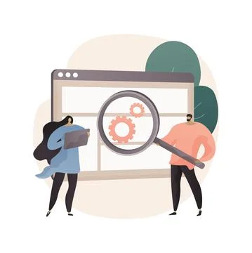 User research abstract concept vector illustration. Stock Illustration