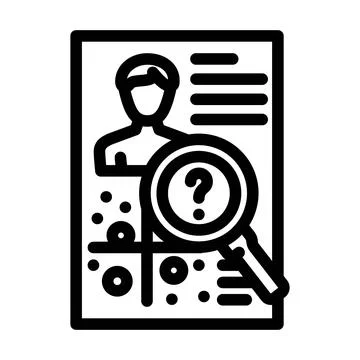 User research ux ui design line icon vector illustration 스톡 일러스트