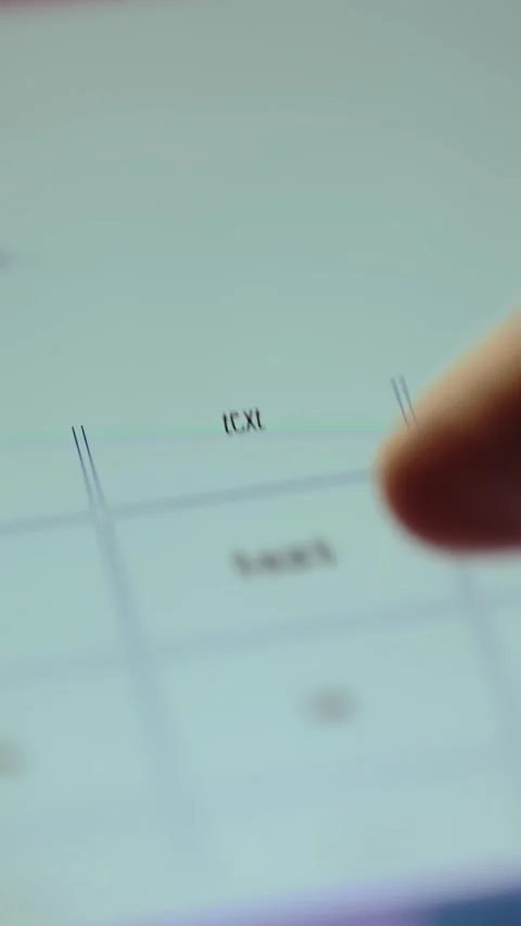 User scrolling the gallery of font styles to personalize the text Stock Footage 327451730