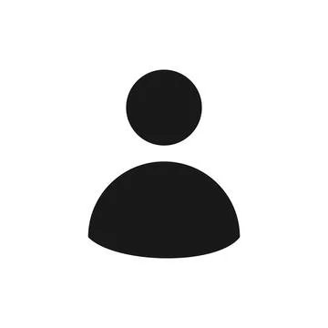 User solid colour icon for business website,apps, and many more Illustrazione stock