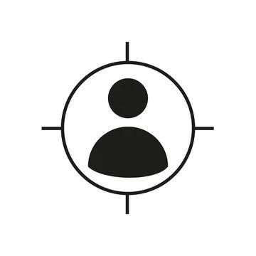 User solid colour icon for business website,apps, and many more Stock Illustration