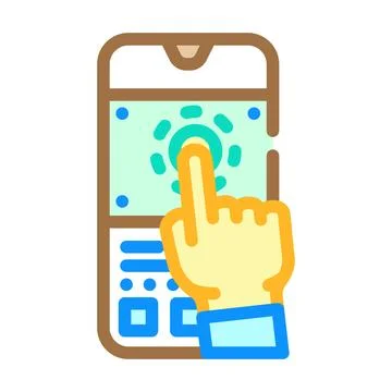 User testing ux ui design color icon vector illustration Stock Illustration