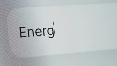User type Energy in search bar find electric source energy data. Webography. Stock Footage 282756776