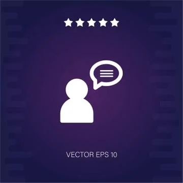User vector icon Stock Illustration