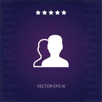 User vector icon Stock Illustration