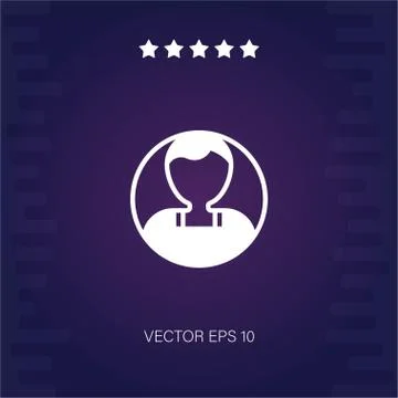 User vector icon Stock Illustration