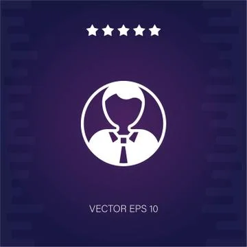 User vector icon Stock Illustration