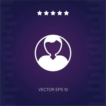 User vector icon Stock Illustration