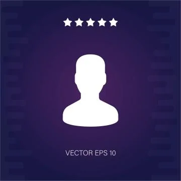 User vector icon Stock Illustration