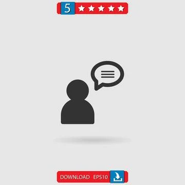 User vector icon Stock Illustration