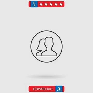 User vector icon Stock Illustration