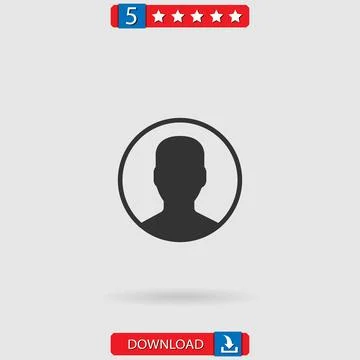 User vector icon Stock Illustration