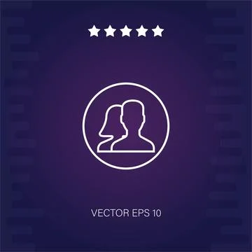 User vector icon Stock Illustration