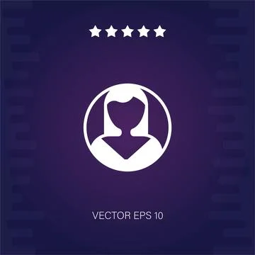 User vector icon Stock Illustration