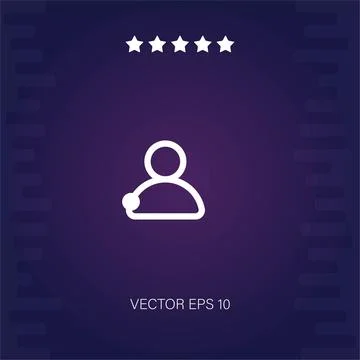 User vector icon Stock Illustration