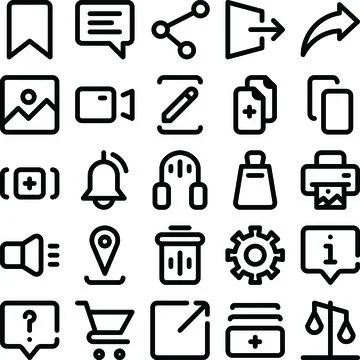UserInterface Stock Illustration