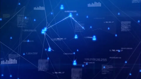 Users communication. Video stock 66530771