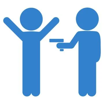 Users Crime Icon Stockillustratie