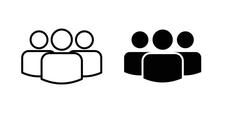 Users icon graphic design. web icons vectors Stock Illustration