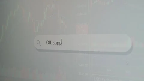 Users input search terms related to finance and energy resources while exploring 스톡 동영상 337552068