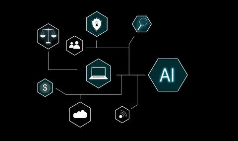 Users online security check system. Access the authentication system to use an Foto stock