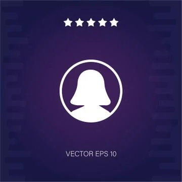 Users vector icon Stock Illustration