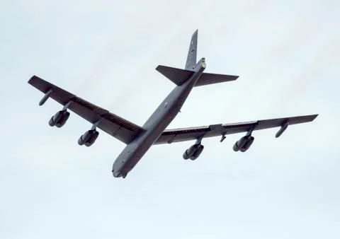 U.S.A.F. B-52 bomber Stock Photos